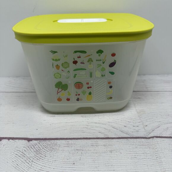 New Tupperware FridgeSmart 7-Cup Small Deep Container for Fruit & Veggies 7286 - Picture 3 of 5